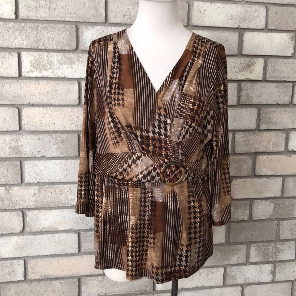 3for$20 blouse xl runs smaller towards large